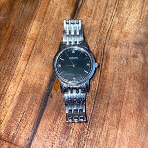 Bulova Silver Watch